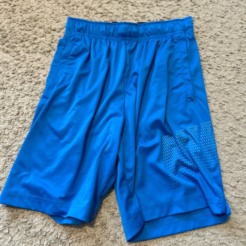 Men's Athletic Blue Performance Shorts